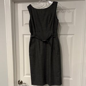 Banana Republic Factory Charcoal Midi Dress